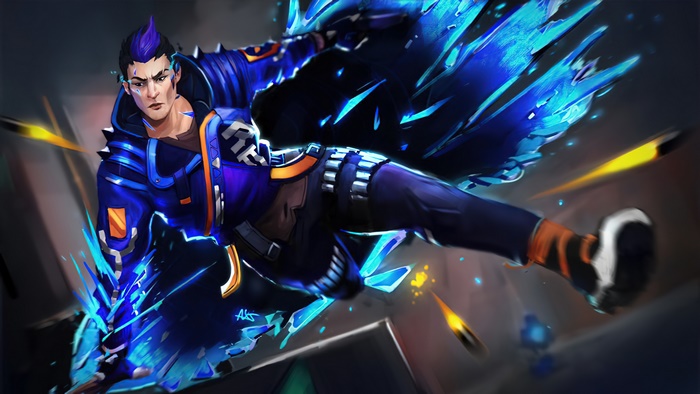 Yoru from Valorant in Dimensional Rift