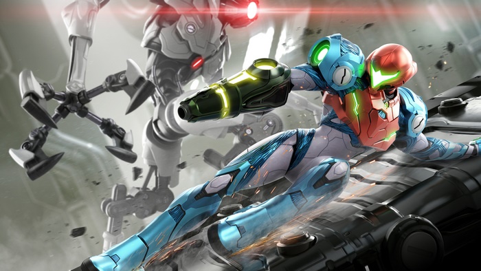 Samus Aran from Metroid Dread in 4K