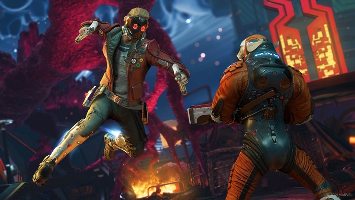 Star-Lord from Marvel's Guardians of the Galaxy in 4K