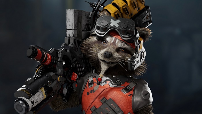 Rocket Raccoon from Marvel's Guardians of the Galaxy 4K