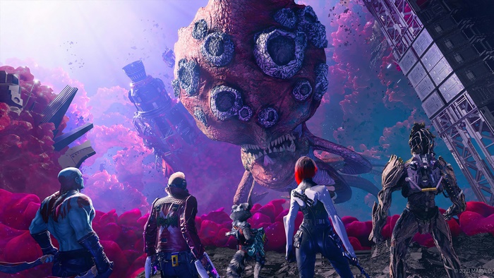 Guardians of the Galaxy game 4K
