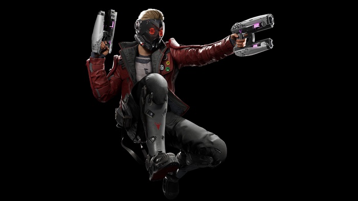 Star-Lord from Marvel's Guardians of the Galaxy game