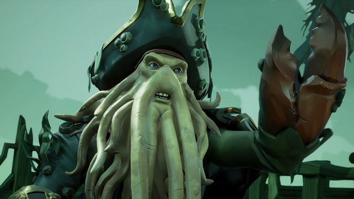 Davy Jones from Sea of Thieves: A Pirate's Life 4K