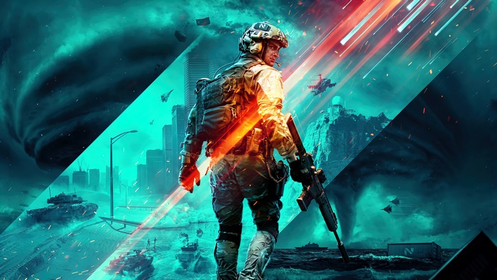 Soldier in Battlefield 2042 Intense Combat Scene
