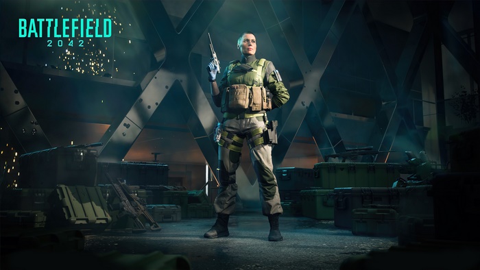Maria Falck from Battlefield 2042