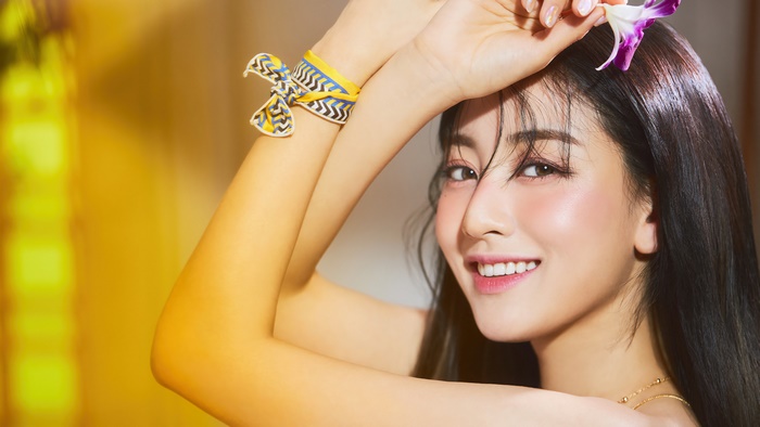 Jihyo from Twice in Alcohol-Free Music Video