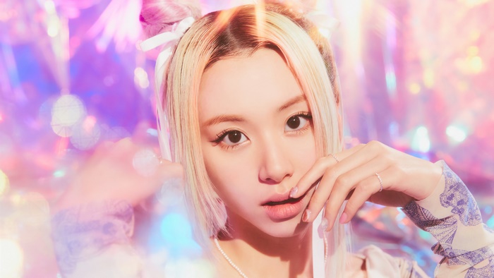 Chaeyoung from Twice in Vibrant