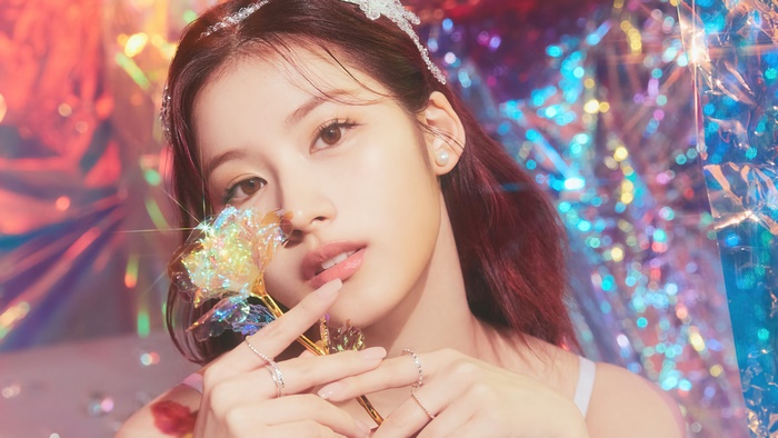 Sana from Twice in a Sparkling Image