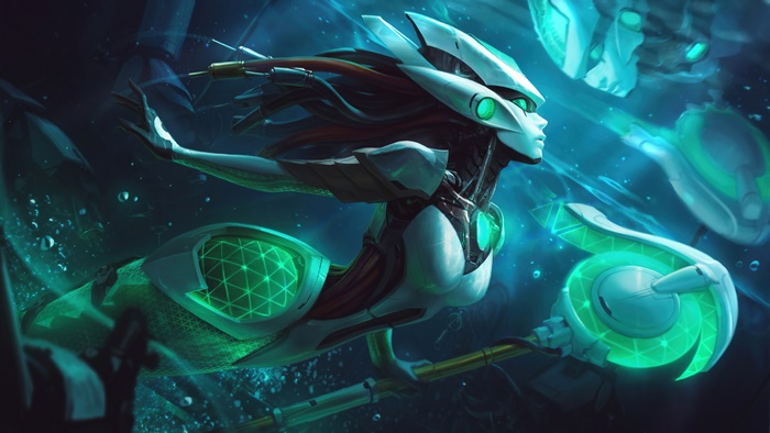 Program Nami from League of Legends Wild Rift 4K