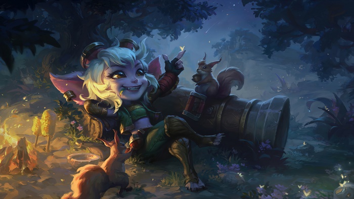 Tristana from League of Legends 4K