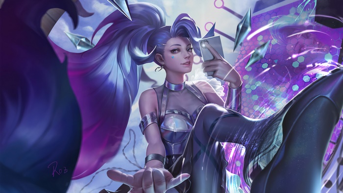 Seraphine from League of Legends KDA All Out 4K
