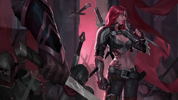 Katarina from League of Legends 4K