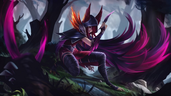 Xayah from League of Legends in