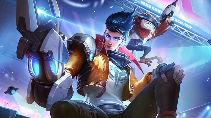 Claude Earths Mightiest Skin from Mobile Legends 4K