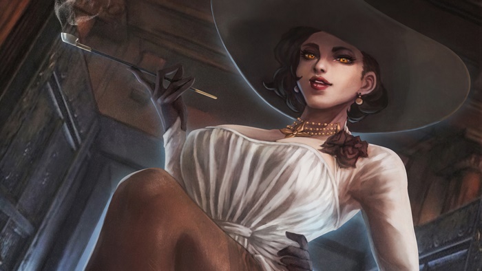 Lady Dimitrescu from Resident Evil Village 4K Art