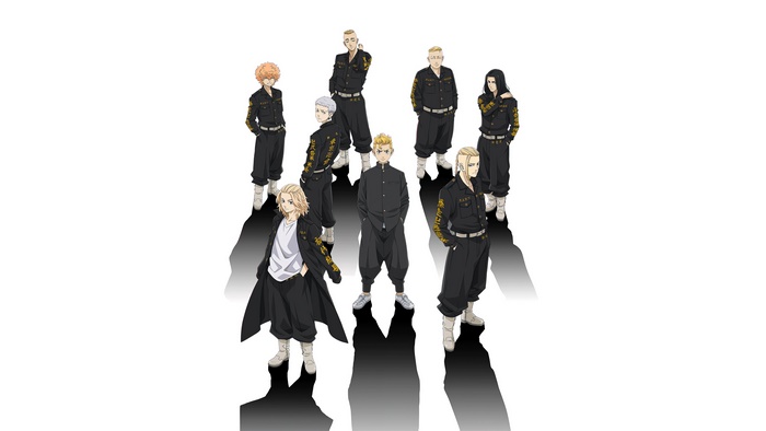 Tokyo Revengers Anime Characters Group
