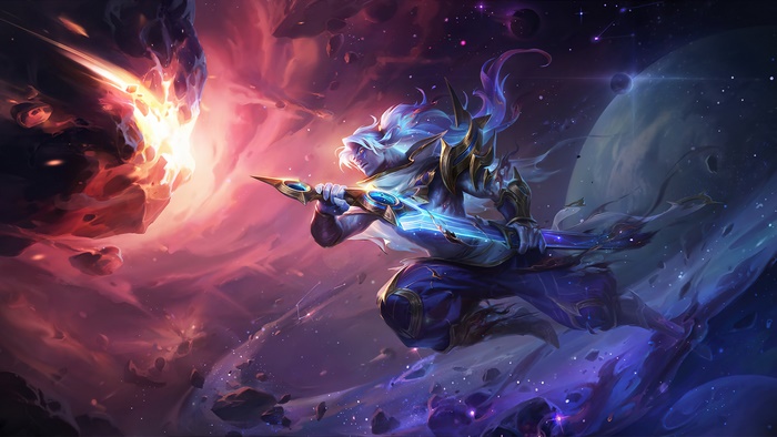 Cosmic Zephyr Yasuo from League of Legends