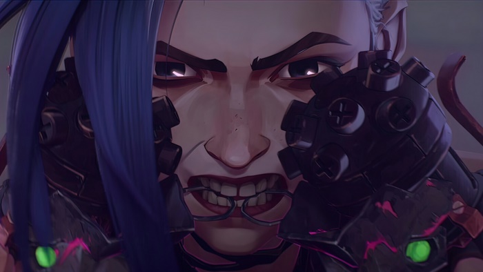 Jinx from Arcane Netflix Series
