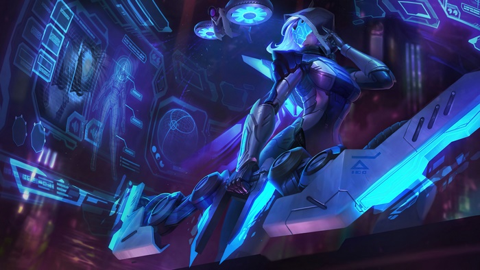 project, ashe, skin splash art, lol wild rift, 4k, pc, HD Wallpaper