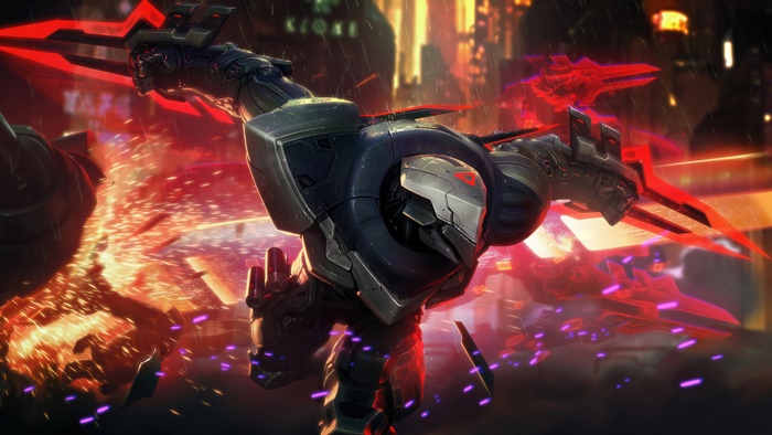 Zed from League of Legends Wild Rift 4K