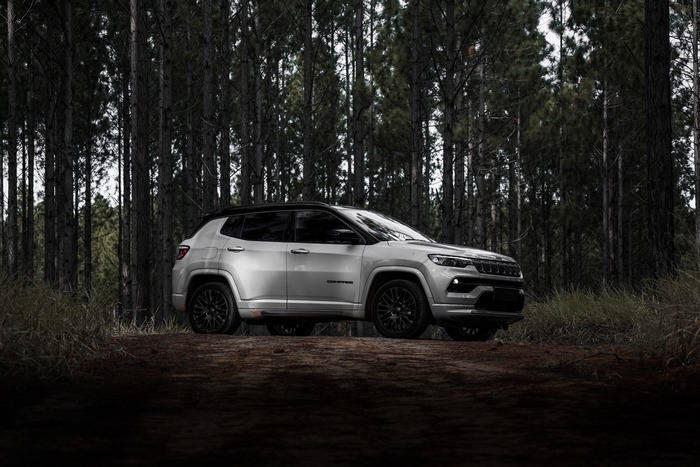 2021 Jeep Compass S AU-spec SUV in forest