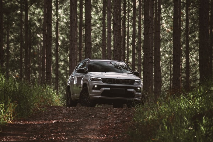2021 Jeep Compass S AU-spec SUV in forest