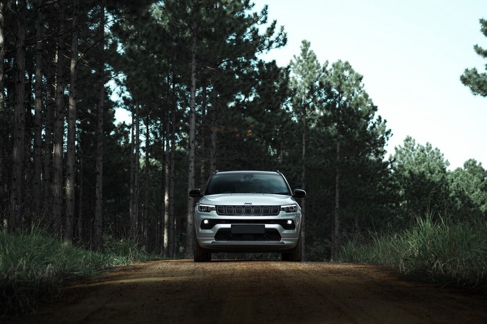 2021 Jeep Compass S AU-spec SUV in forest