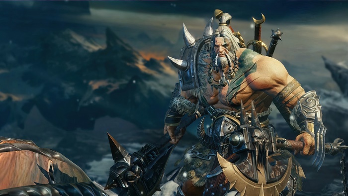 Barbarian from Diablo Immortal 4K