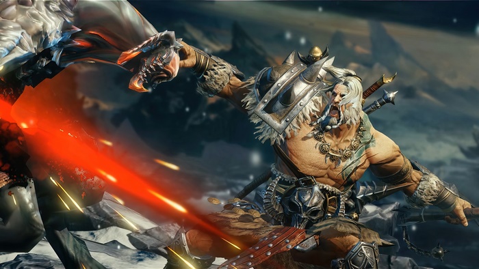 Barbarian from Diablo Immortal in 4K