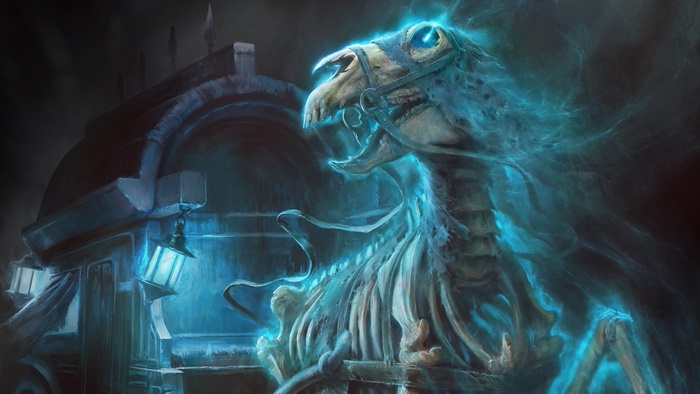 Haunted Carriage with Ghost Horse from Diablo Immortal 4K