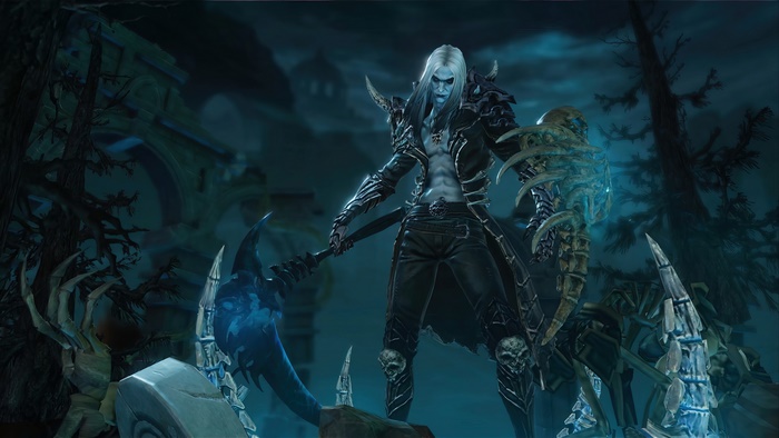 Necromancer from Diablo Immortal 4K
