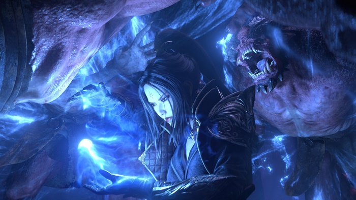 Diablo Immortal Wizard Casting Spell 4K