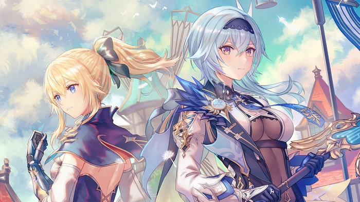 Jean and Eula from Genshin Impact 4K