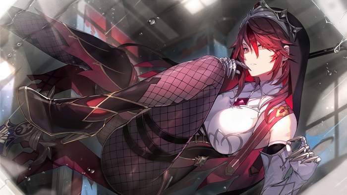 Rosaria from Genshin Impact in