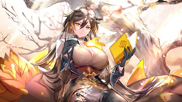 Zhongli from Genshin Impact in
