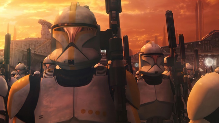 Clone Troopers from Star Wars The Bad Batch 4K