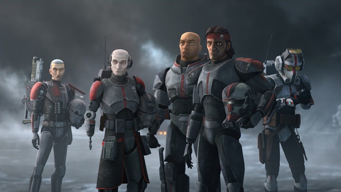 The Bad Batch from Star Wars