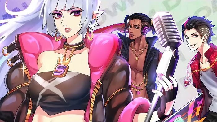 Selena, Brody, and Chou from Mobile Legends 4K