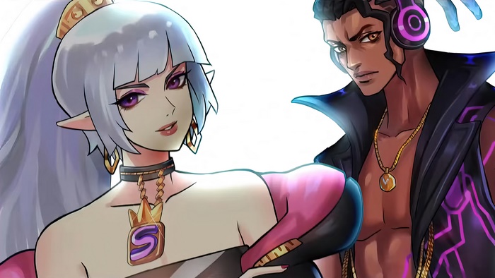 Selena and Brody from Mobile Legends 4K