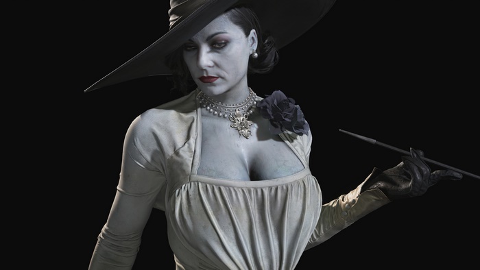 Alcina Dimitrescu from Resident Evil Village 4K Artwork