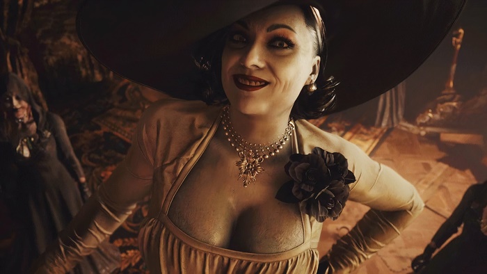 Alcina Dimitrescu from Resident Evil 8 in 4K