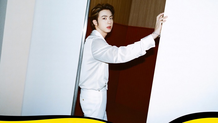 Jin from BTS Butter concept photo