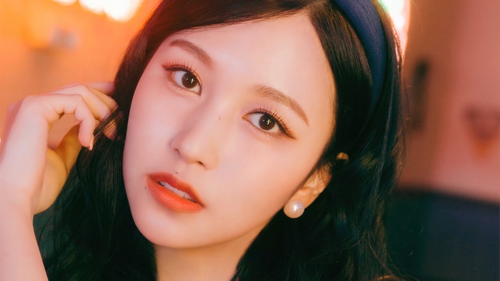 Mina from Twice in Kura Kura Style