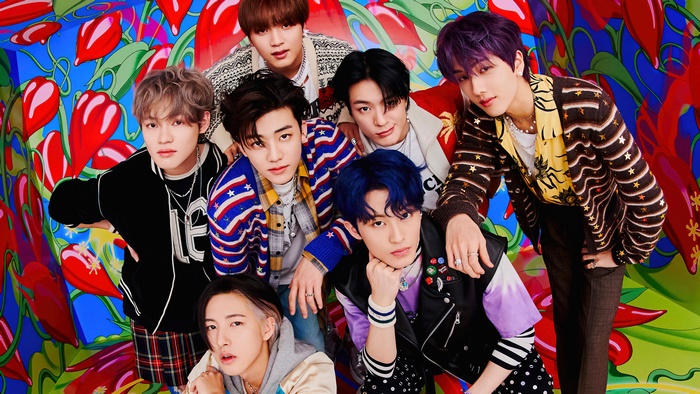 NCT Dream Group Members in Vibrant Setting
