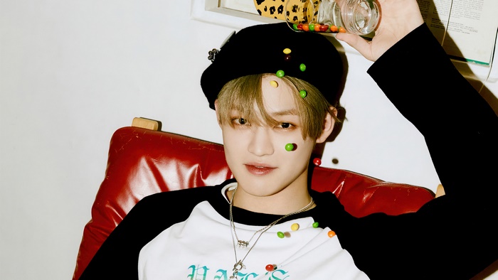 Chenle from NCT Dream with candies