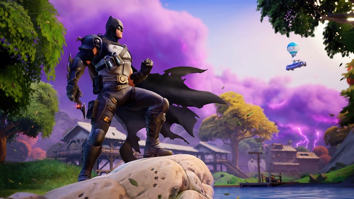 Batman from Fortnite in 4K