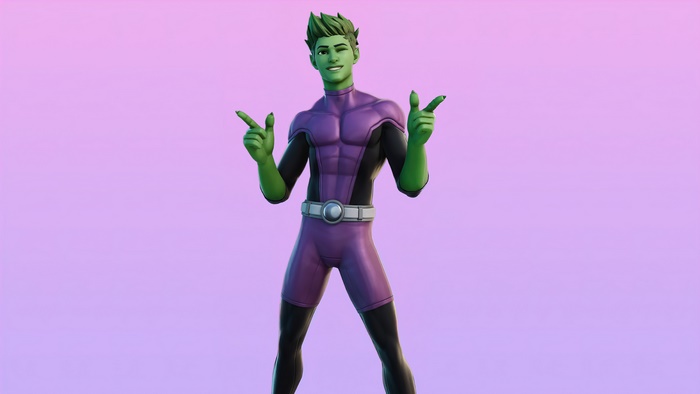 Beast Boy from DC in Fortnite 4K