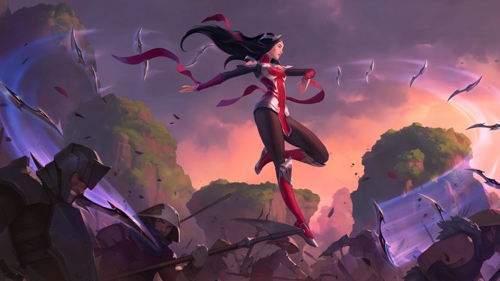 Irelia from Legends of Runeterra 4K
