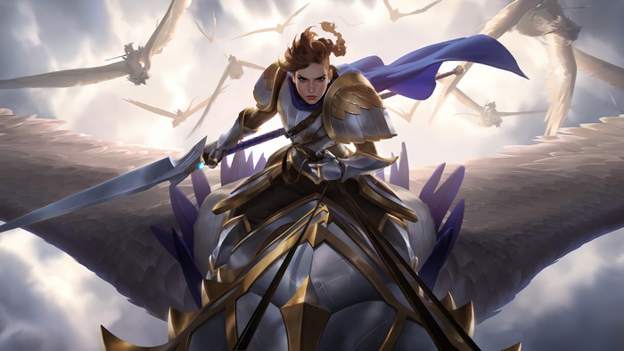 Cithria Lady of Clouds from Legends of Runeterra 4K