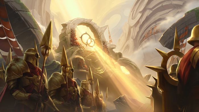Eye of the Ra-Horak from Legends of Runeterra 4K